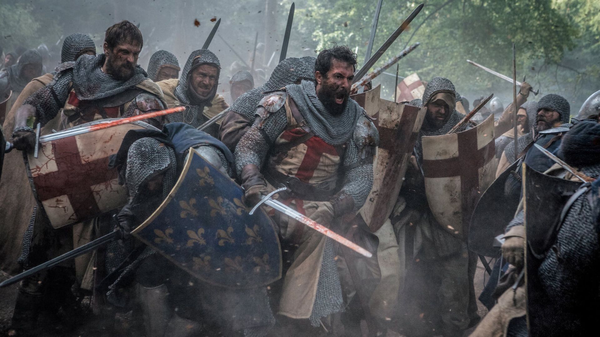 A still from Knightfall (Image via Netflix)