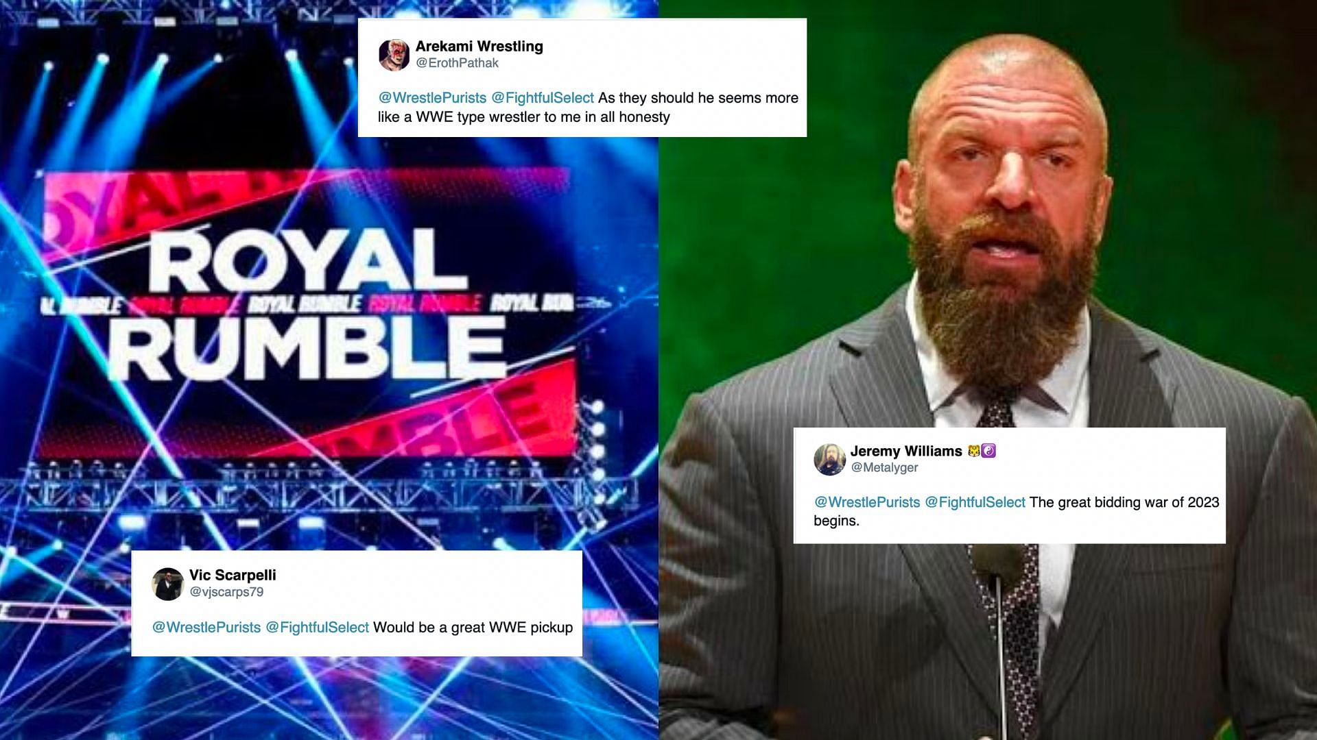 Triple H is interested in a major name