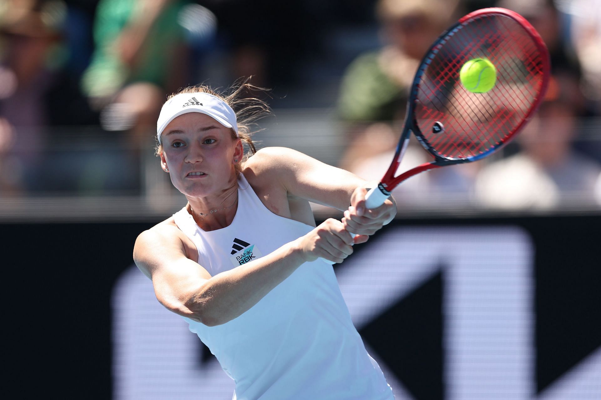 Elena Rybakina awaits Jelena Ostapenko in the quarterfinals of the 2023 Australian Open.