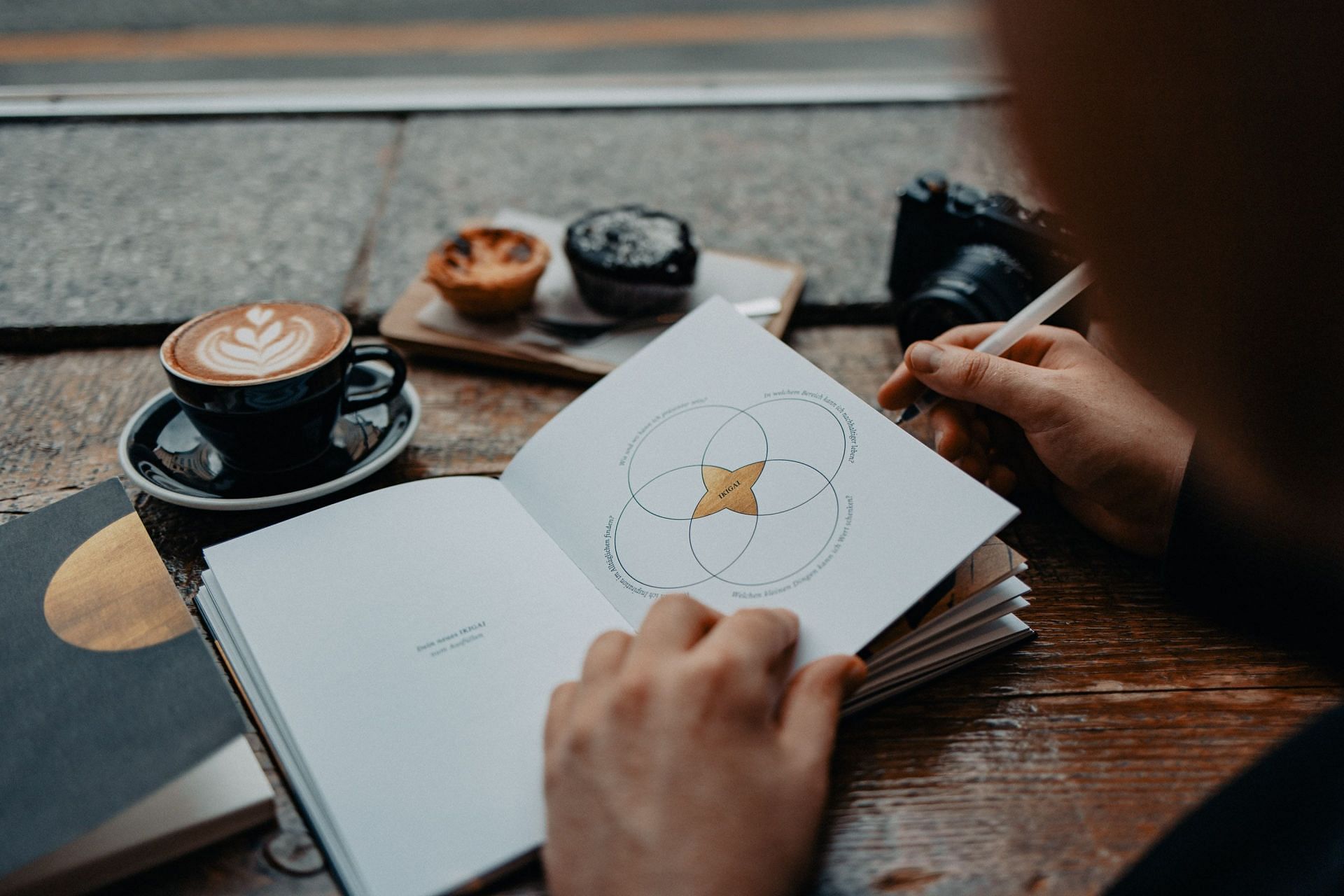 Create a Venn diagram with four circles to identify your true calling (Image via Unsplash/Finde Zukunft)