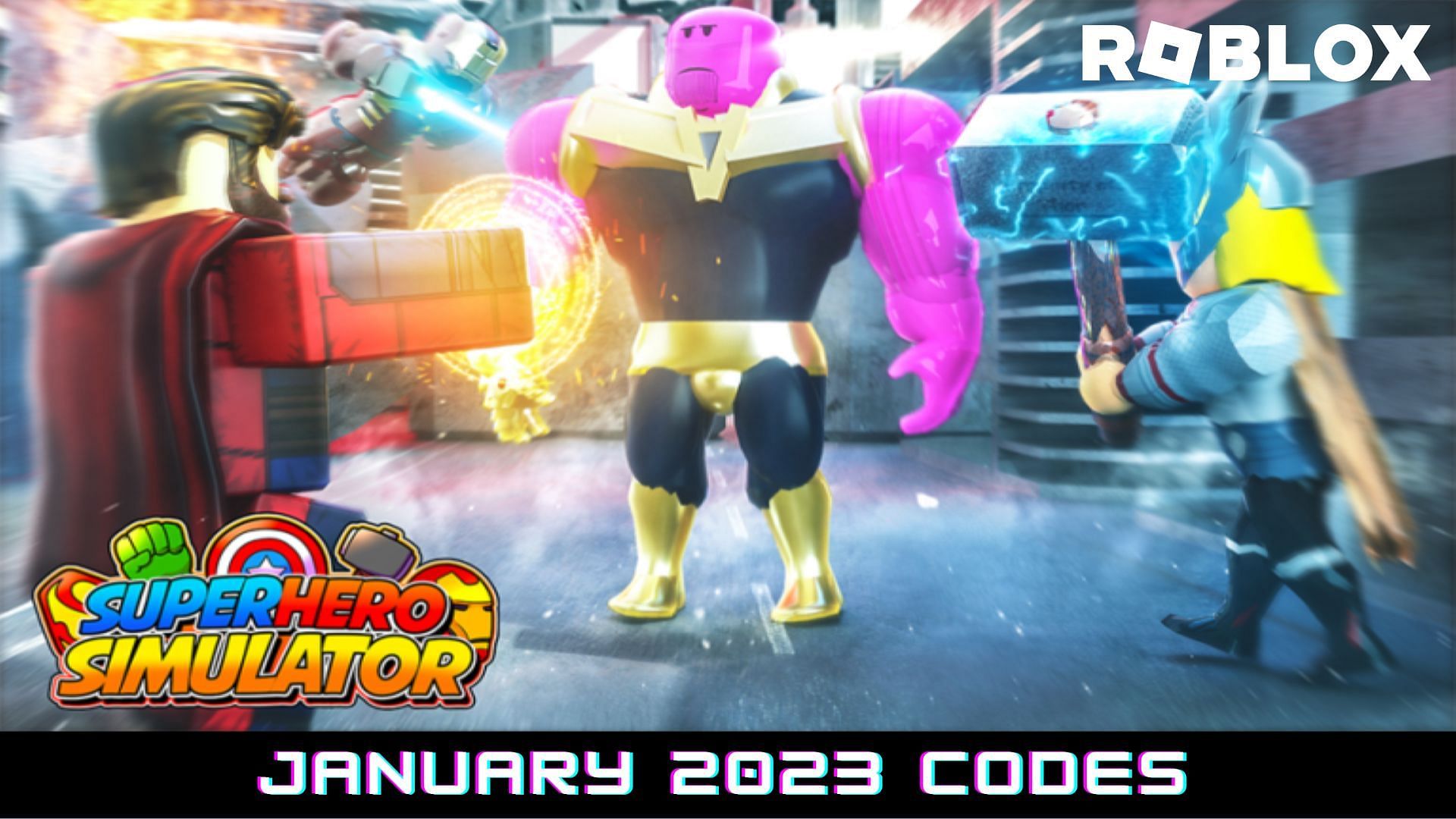 Codes for Roblox Superhero Games