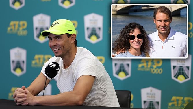 Rafael Nadal 'enjoying' having wife and son with him at Australian Open, calls it 'one of the most beautiful' things in life