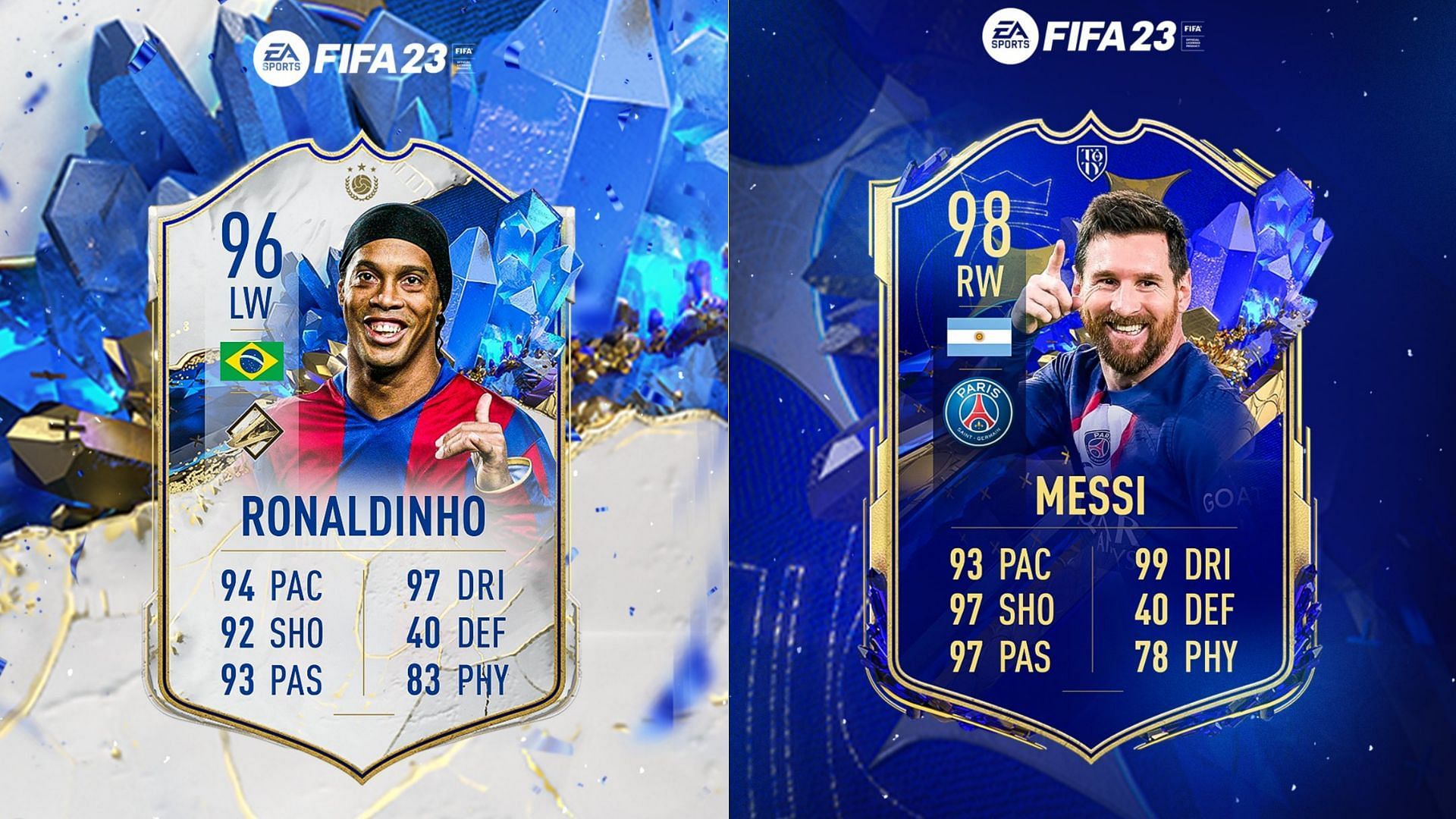 There have been some interesting leaks surrounding the TOTY promo (Images via Twitter/FUT SHeriff)