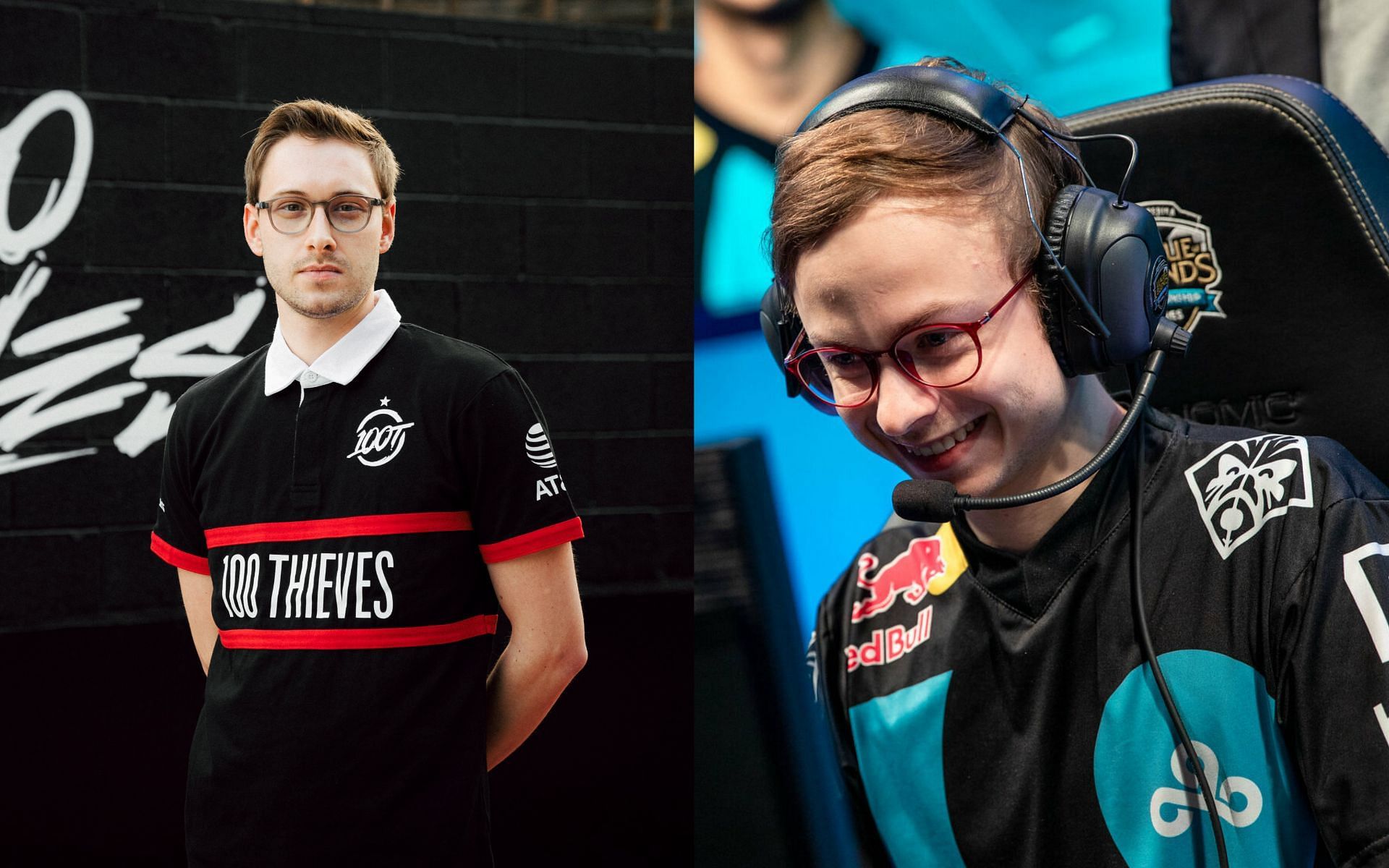 5 midlaners to keep an eye out for at league of legends LCS 2023 Spring Split (Image via 100 Thieves and Riot Games)