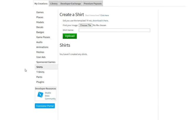 How To Make Roblox Shirts?