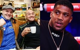 Anthony Joshua believes Tyson Fury's father will play a key factor in their matchup