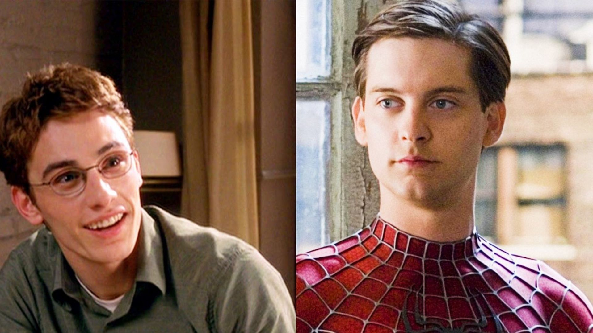James Franco as Harry Osborn and Tobey Maguire as Peter Parker/Spider-Man (Image via Marvel/Sony)