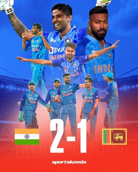 IND vs SL 2023: 3 takeaways for India from their 2-1 T20I series win