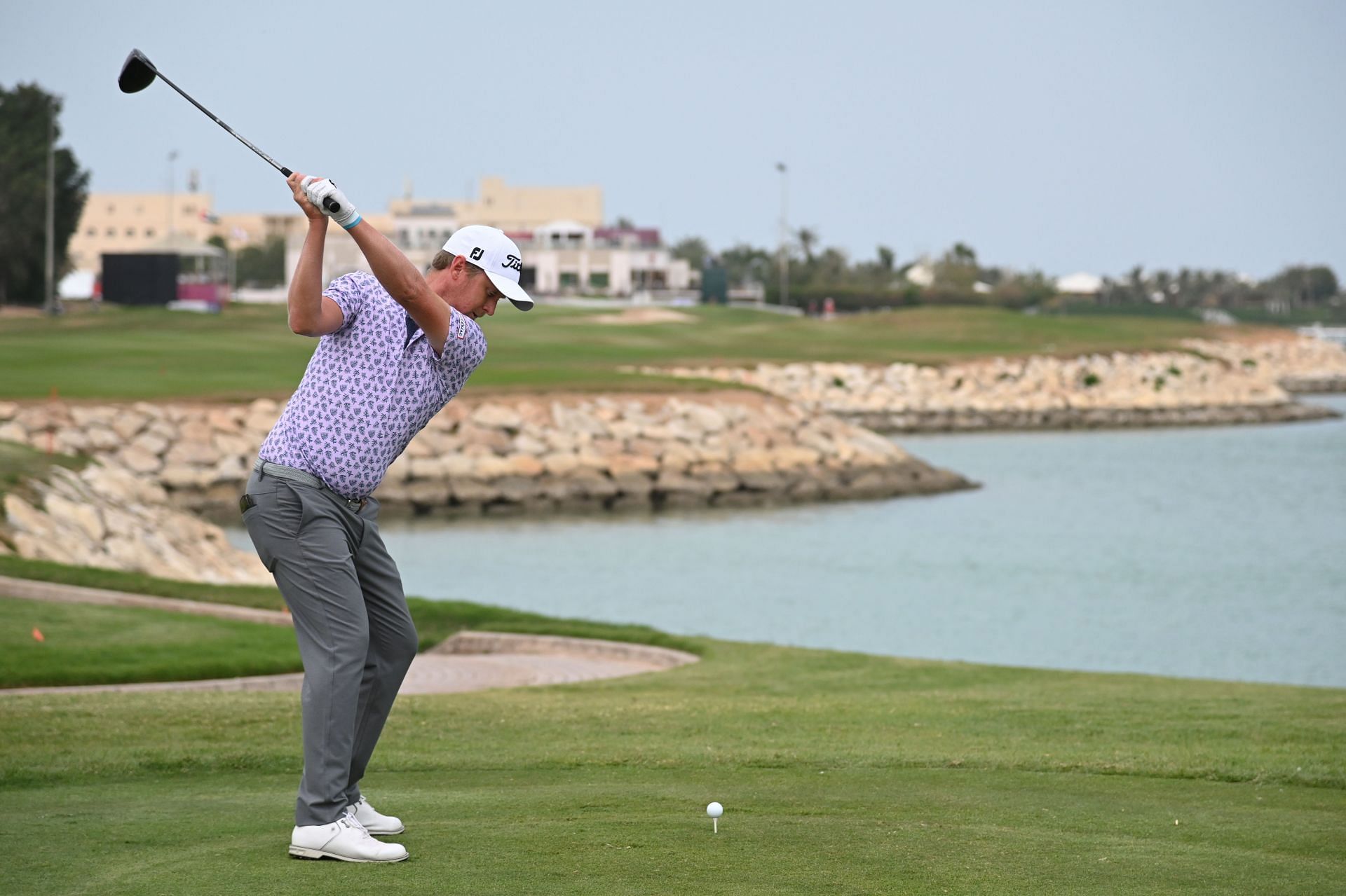Al Hamra Golf Club (Image via Ross Kinnaird/Getty Images)