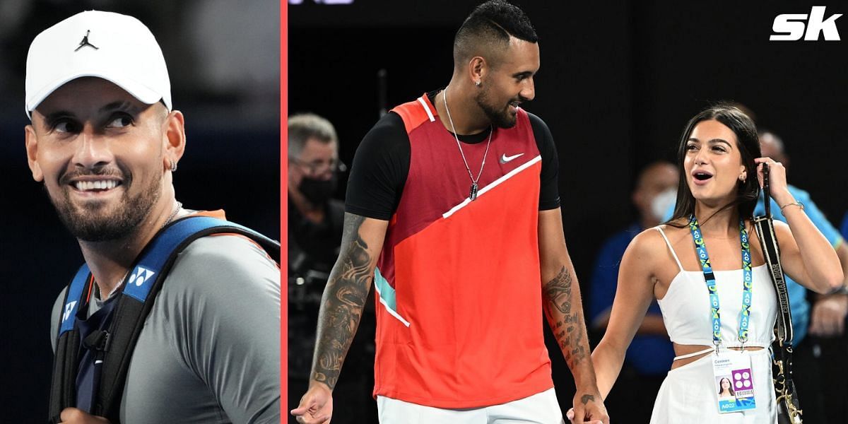 Nick Kyrgios talks about his relationship with his girlfriend.