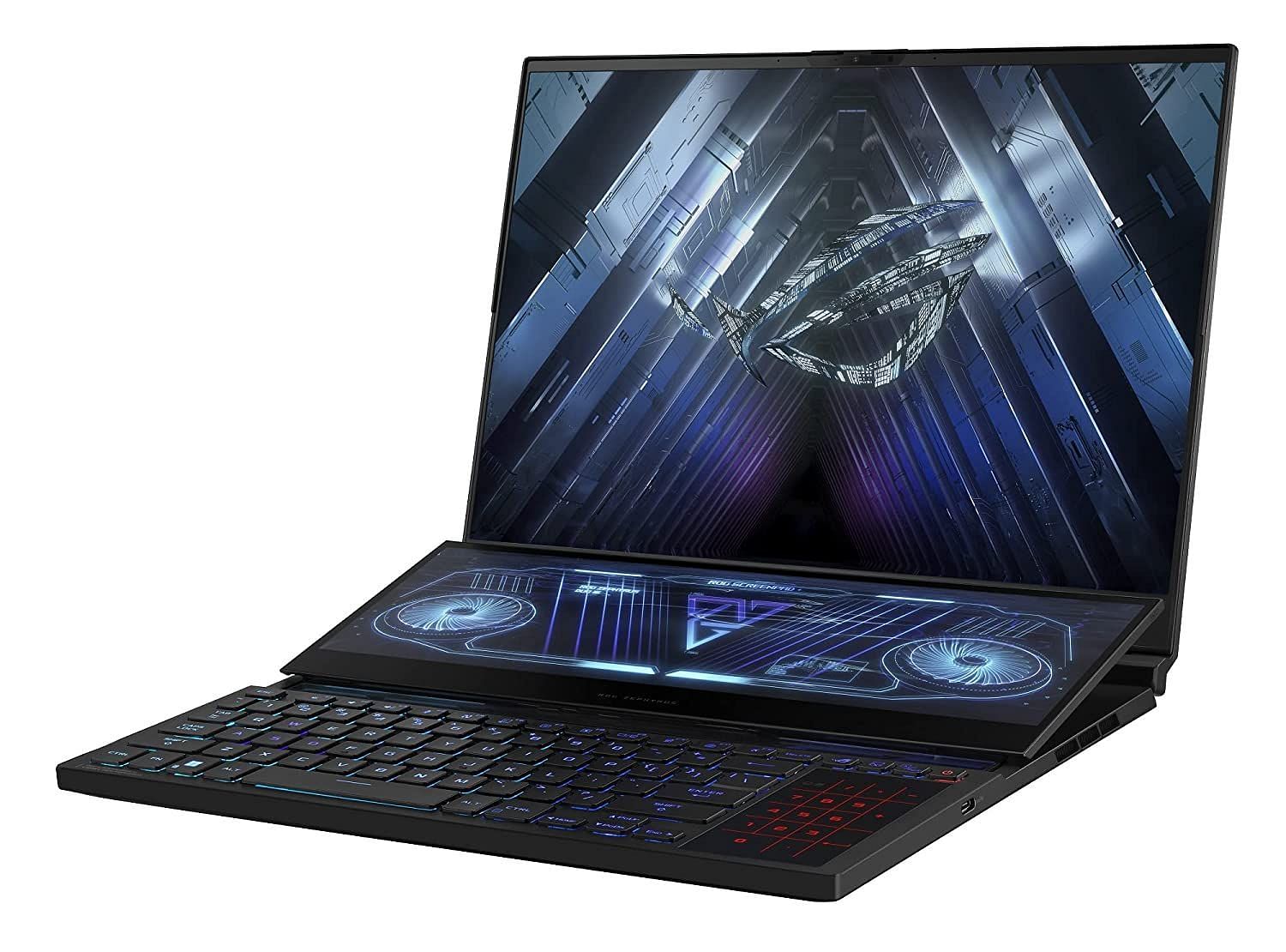 A high-end ASUS laptop powered by RTX 30 series GPUs (Image via Amazon)