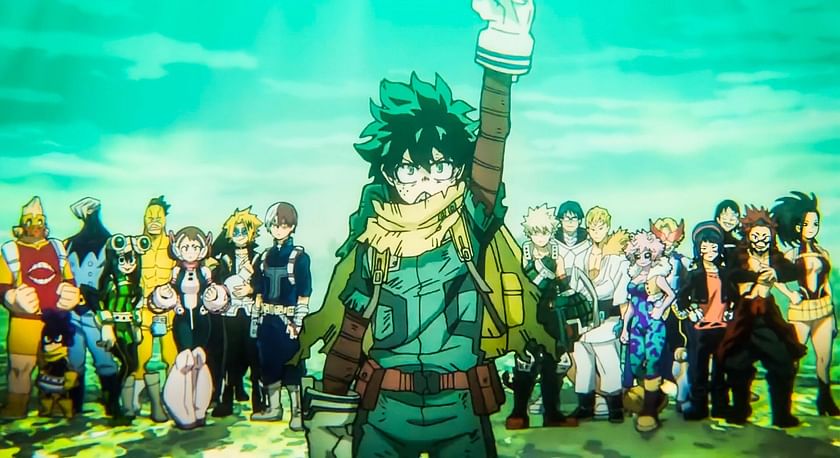 My Hero Academia - NEWS: 10 Pro Heroes Assemble in Latest My Hero