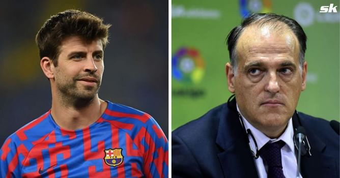 Javier Tebas labels Kings League as 'circus' in fresh dig aimed at ex-Barcelona star Gerard Pique