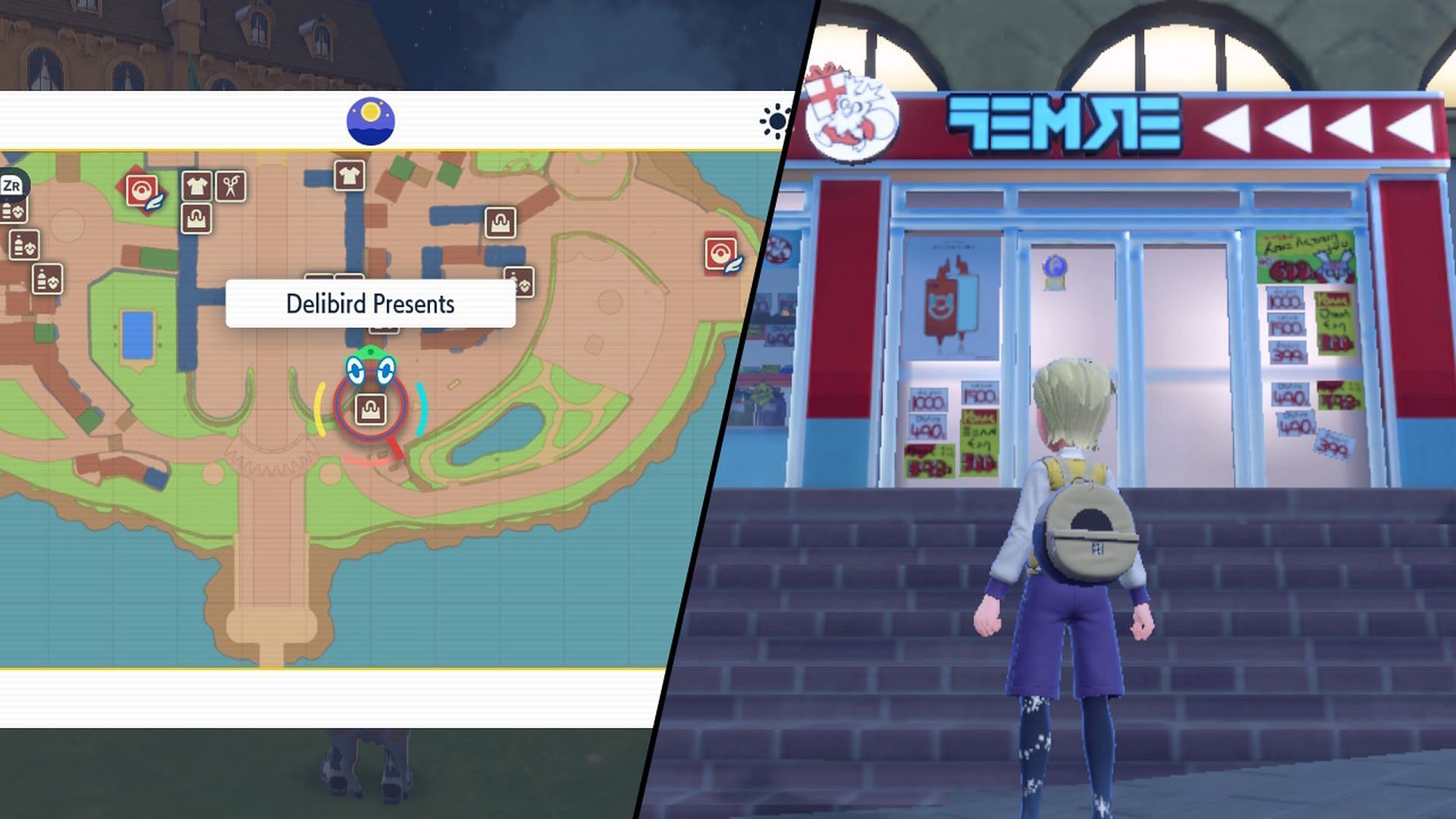 The final store location (Image via Game Freak)