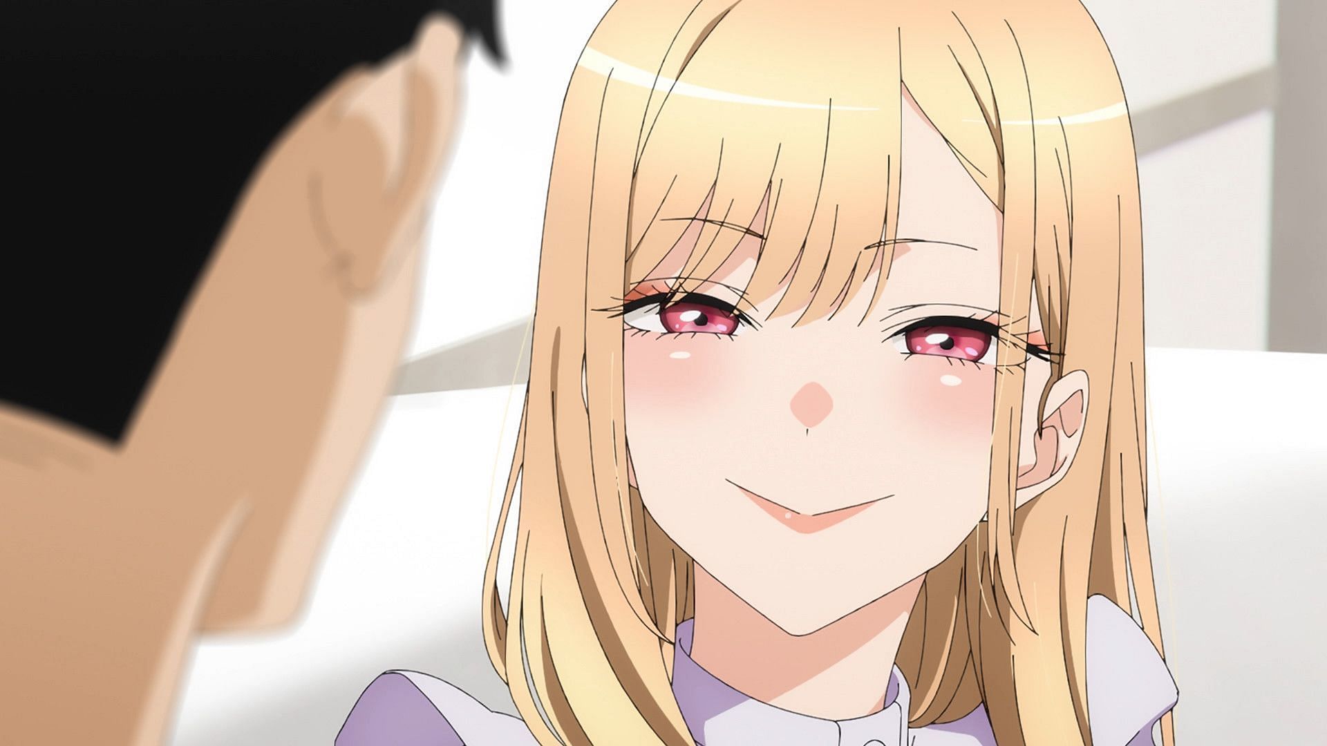 Marin&#039;s eager smile (Image via Cloverworks)