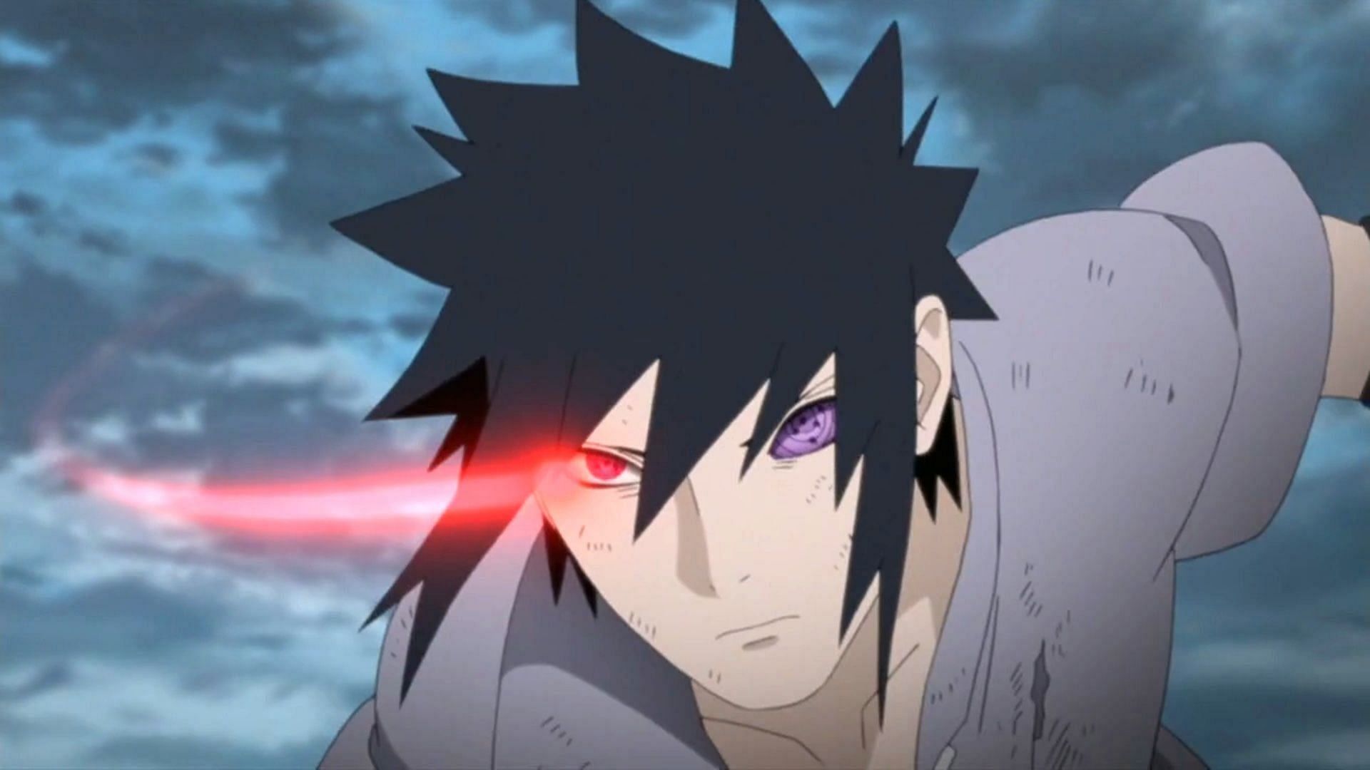 Sasuke Sharingan Serious Angry Look GIF