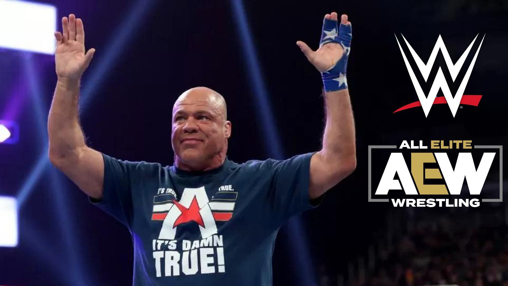 Kurt Angle a former WWE World Champion