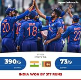 5 Takeaways from India's dominating win over Sri Lanka in the 3rd ODI