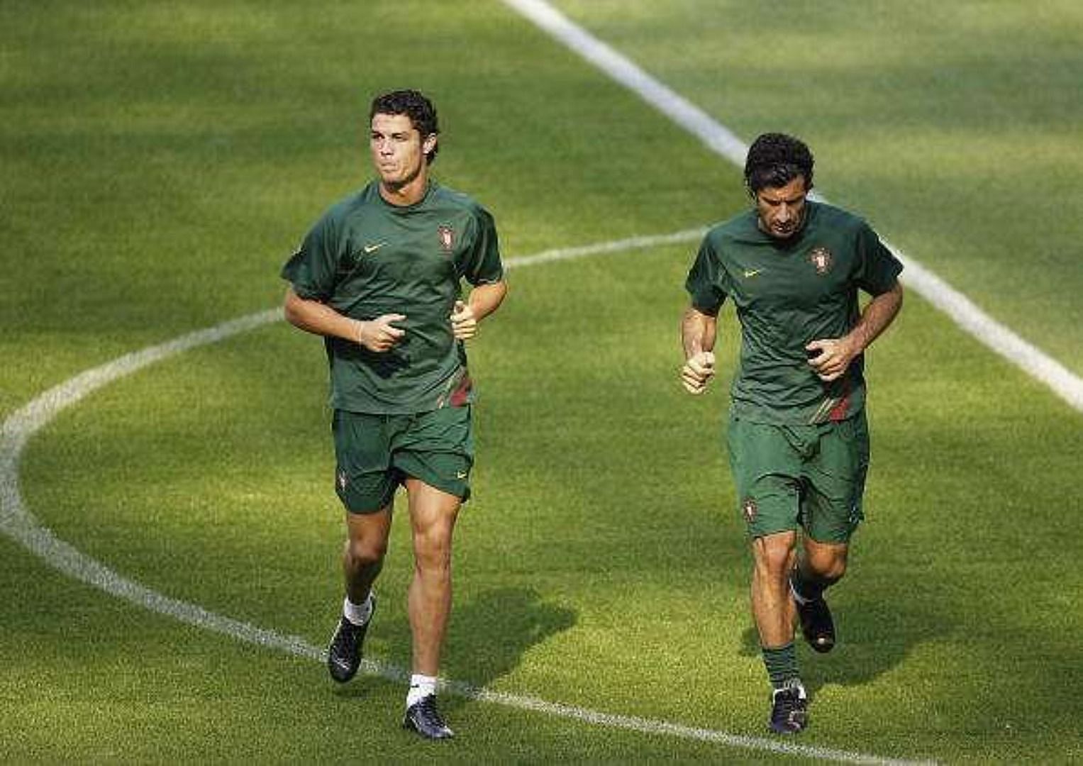 Figo and Ronaldo are two of Portugal&#039;s greatest ever.