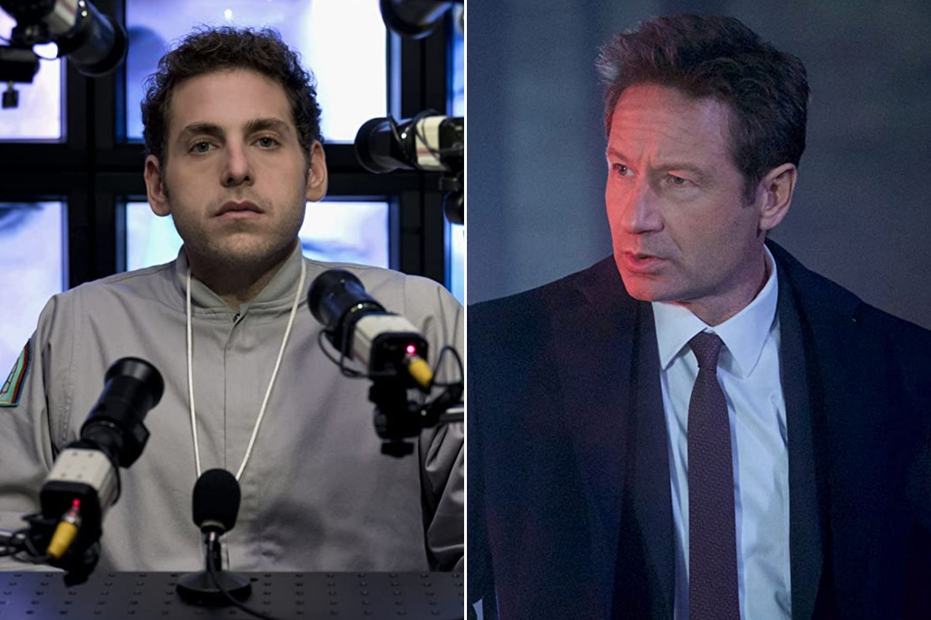 Jonah Hill and David Duchovny (Jonah Hill