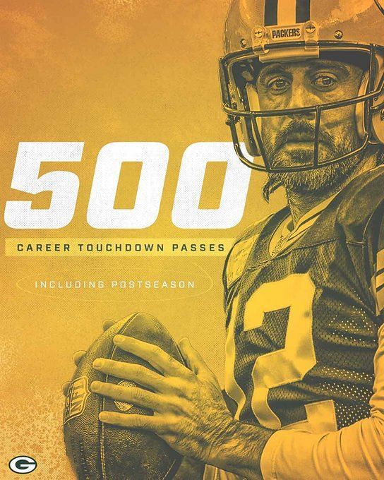 Sunday Night Football on NBC on X: .@AaronRodgers12 has now tied Joe  Montana for second-most postseason passing touchdowns in NFL history.  @TomBrady - 80 Joe Montana - 45 Aaron Rodgers - 45