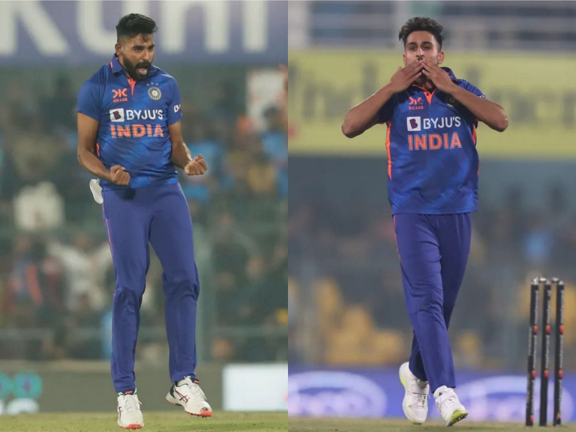 Mohammed Siraj and Umran Malik are two of the most improved Indian cers in recent times [Pic Credit: BCCI]