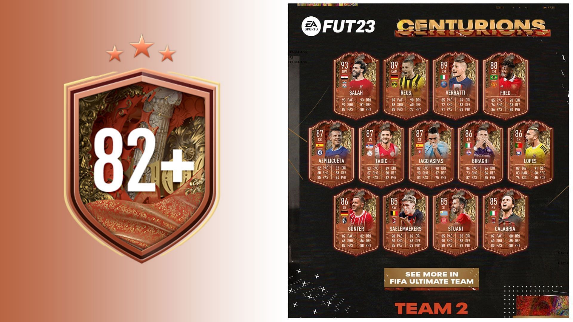 FIFA 23 Ultimate Team 82+ Upgrade SBC (Image via EA Sports FIFA)