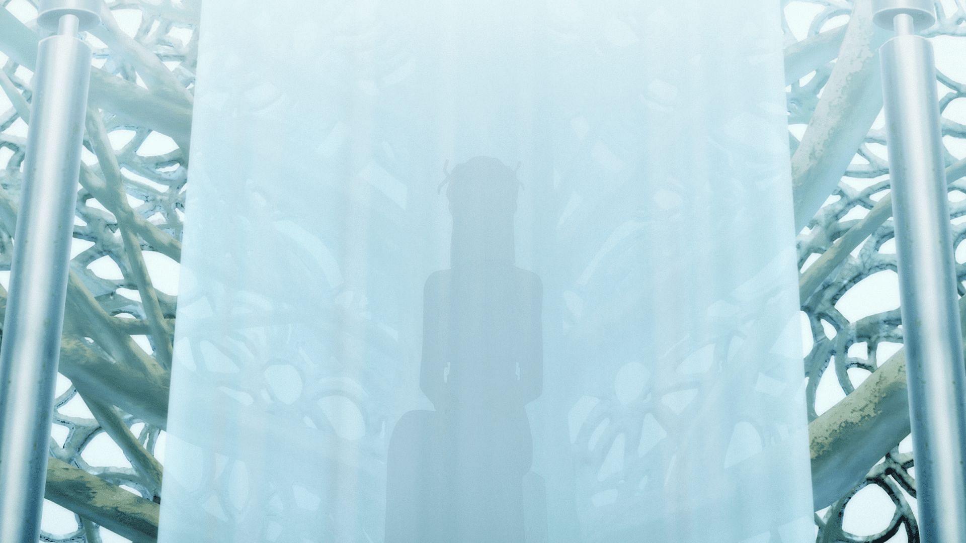 Princess Alma&#039;s shadow as seen in the anime (Image via Studio Drive)