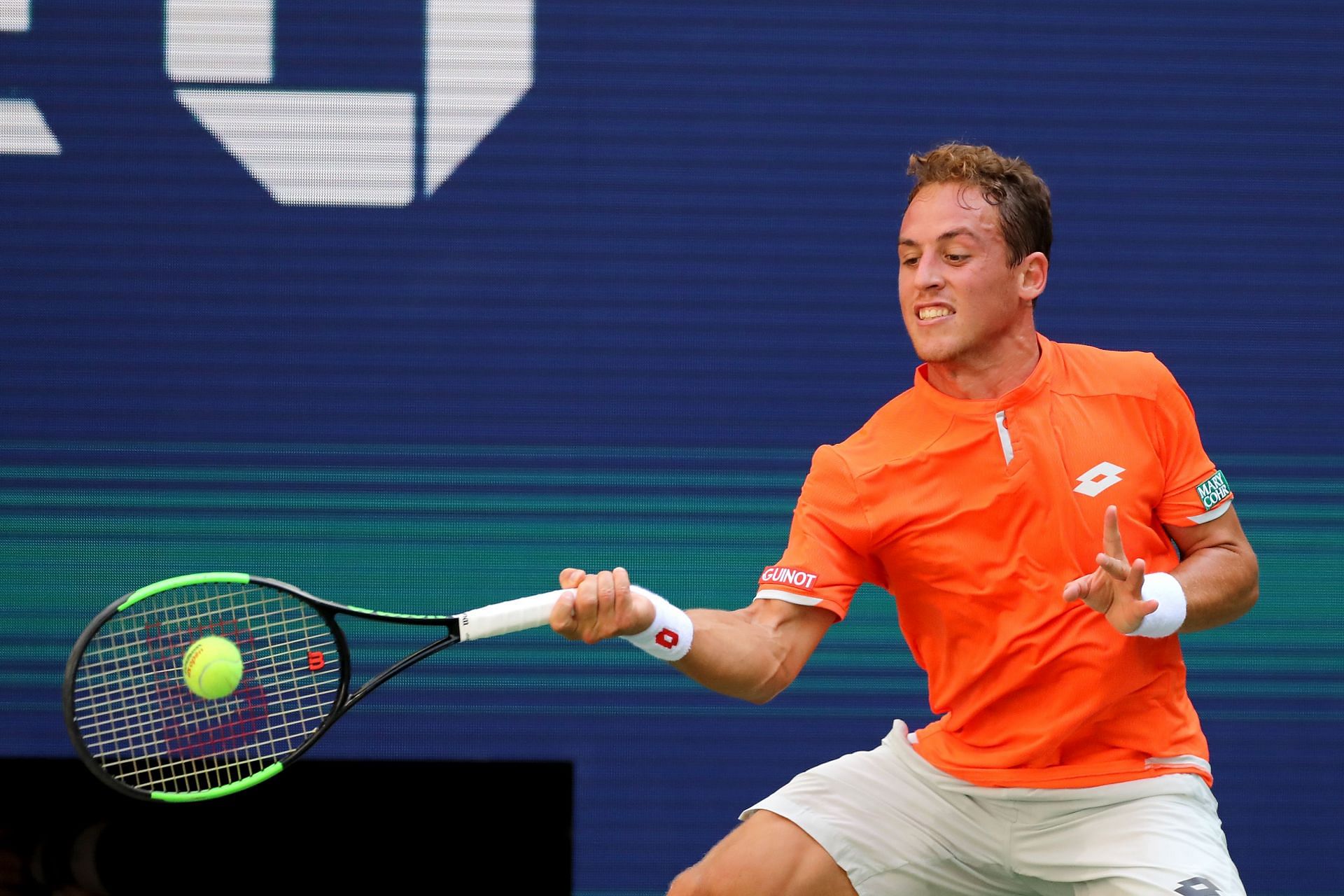 Carballes at the 2019 US Open.