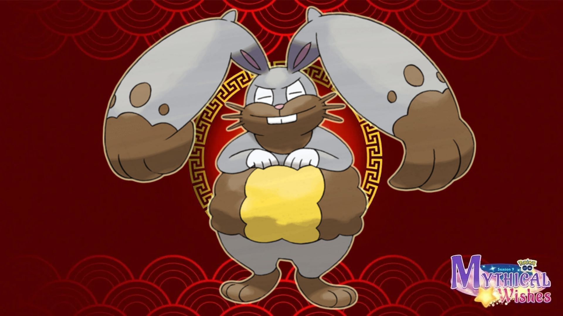 Diggersby raid guide for Pokemon GO Lunar New Year event (Image via Sportskeeda)