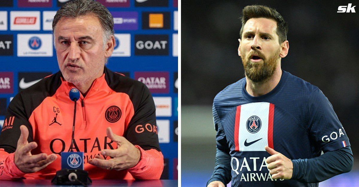 Christophe Galtier thanks PSG fans for showing love to Lionel Messi