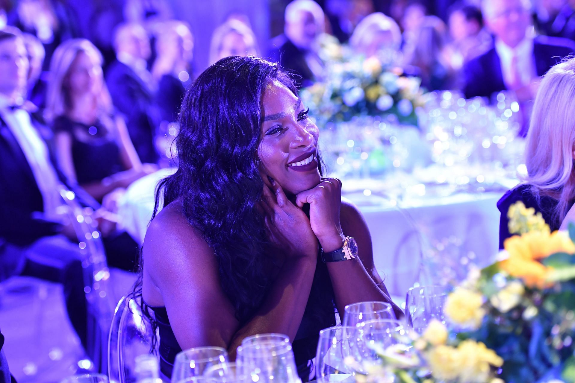 Williams at the Tennis Meets Fashion At The Milano Gala Dinner