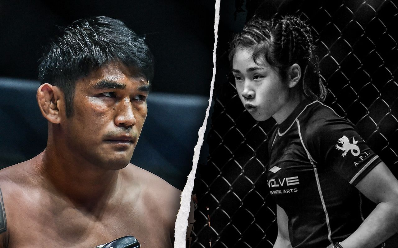 [Photo Credit: ONE Championship] Aung La N Sang, Victoria Lee