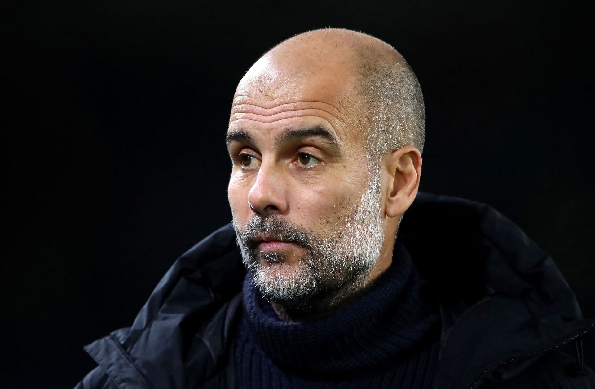 Pep Guardiola (above) hinted at accepting defeat in the title race.