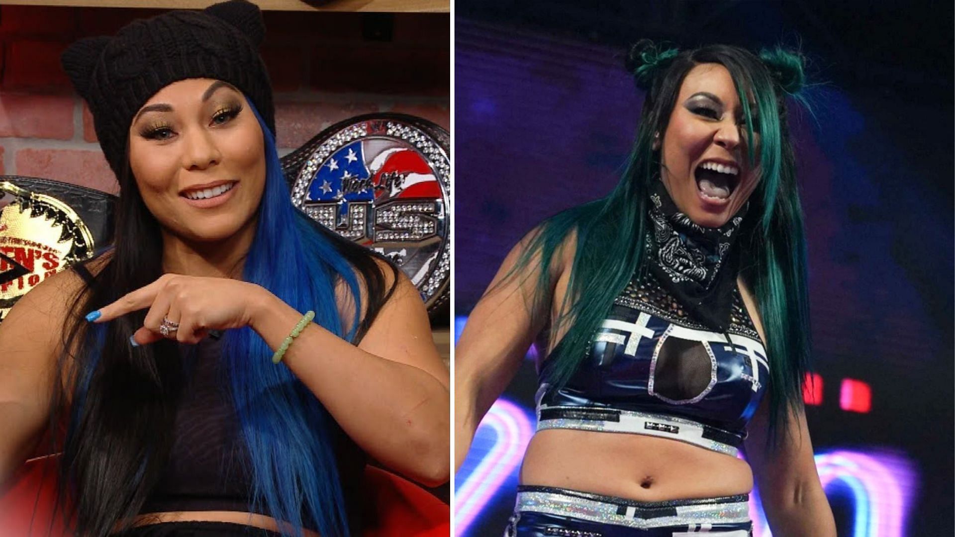 Mia Yim returned to WWE in 2022