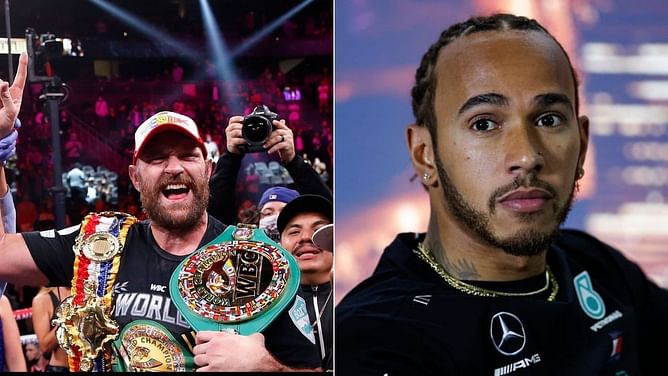 Tyson Fury won't copy Sir Lewis Hamilton: "I'd like something that no one else has had"