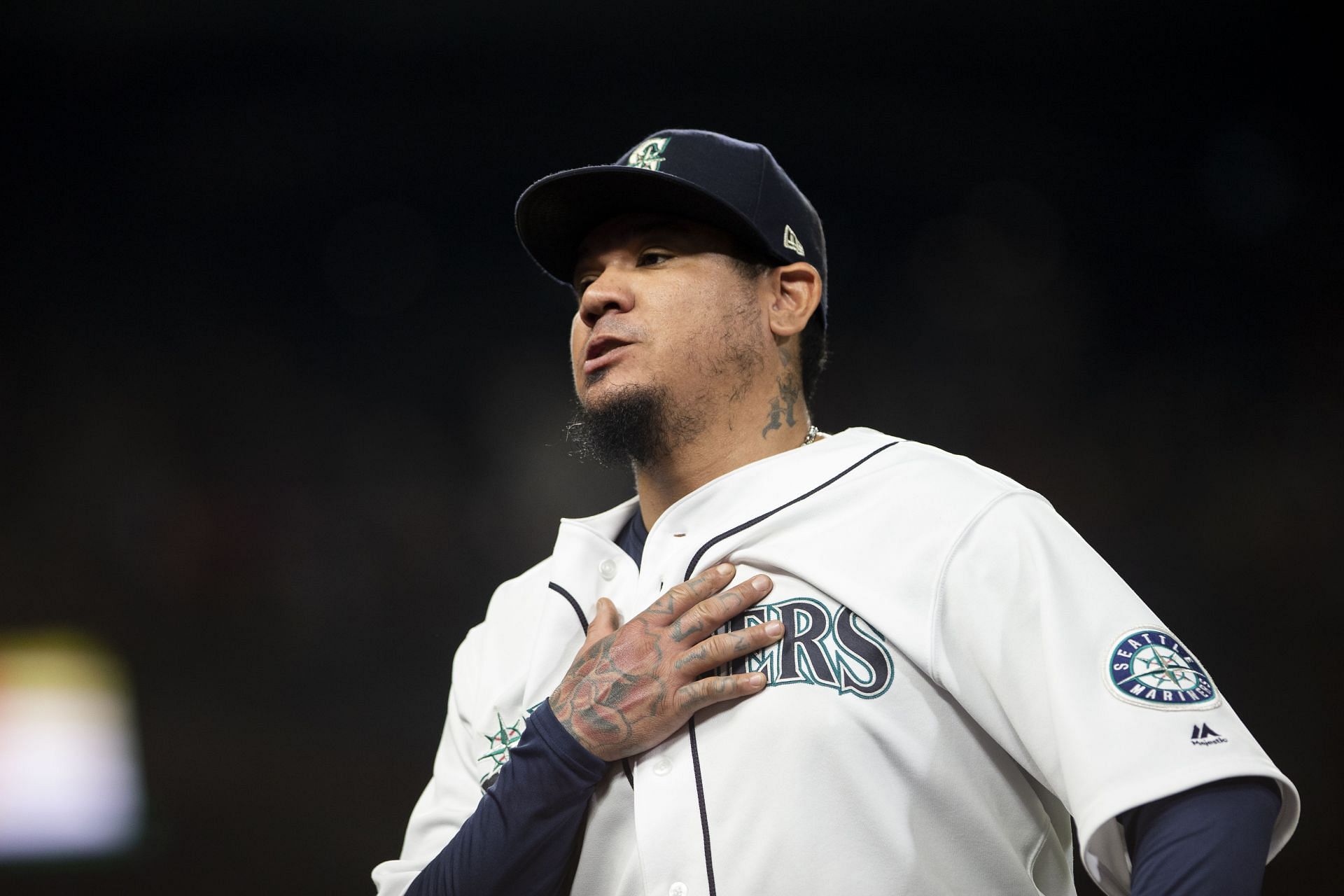 Seattle Mariners pitcher Felix Hernandez sets tone for team's