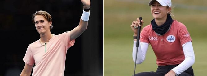 “It’s complete BS” - Nelly Korda dismisses brother Sebastian's claim of him being the ‘worst athlete’ in the family