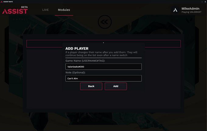 How To Use Assist App In Valorant: Features, Game Mode, And More