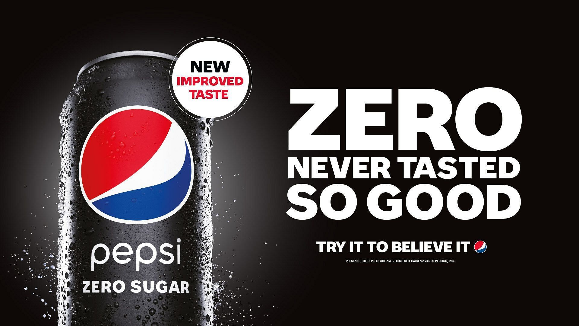 PepsiCo unveils a new and improved Zero Sugar formula (Image via PepsiCo)