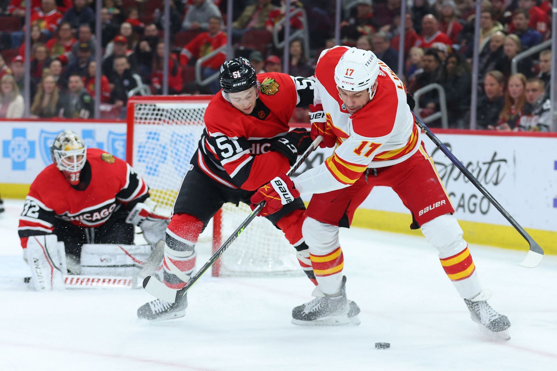 Calgary Flames v Chicago Blackhawks