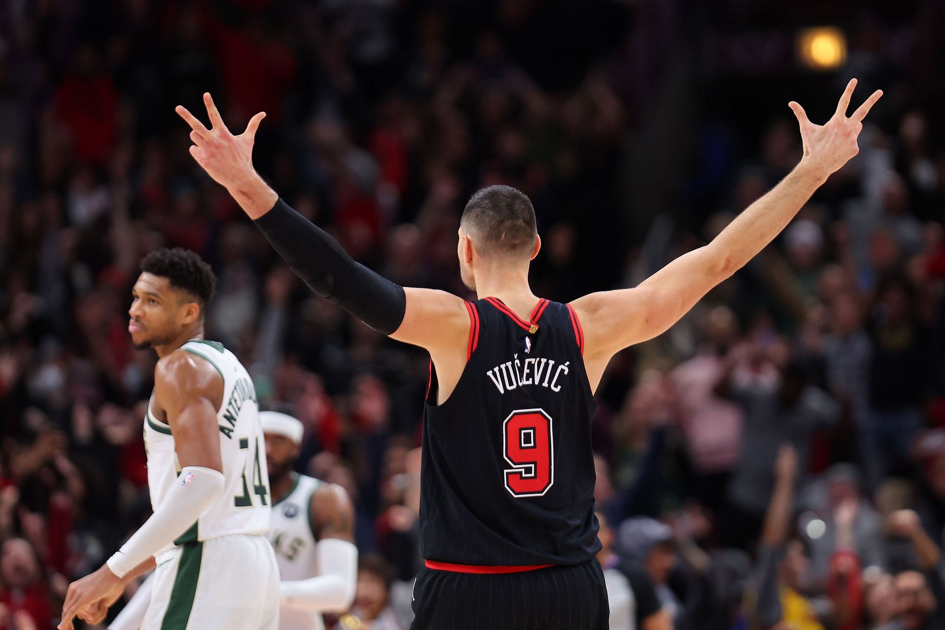 Nikola Vucevic (Milwaukee Bucks v Chicago Bulls)