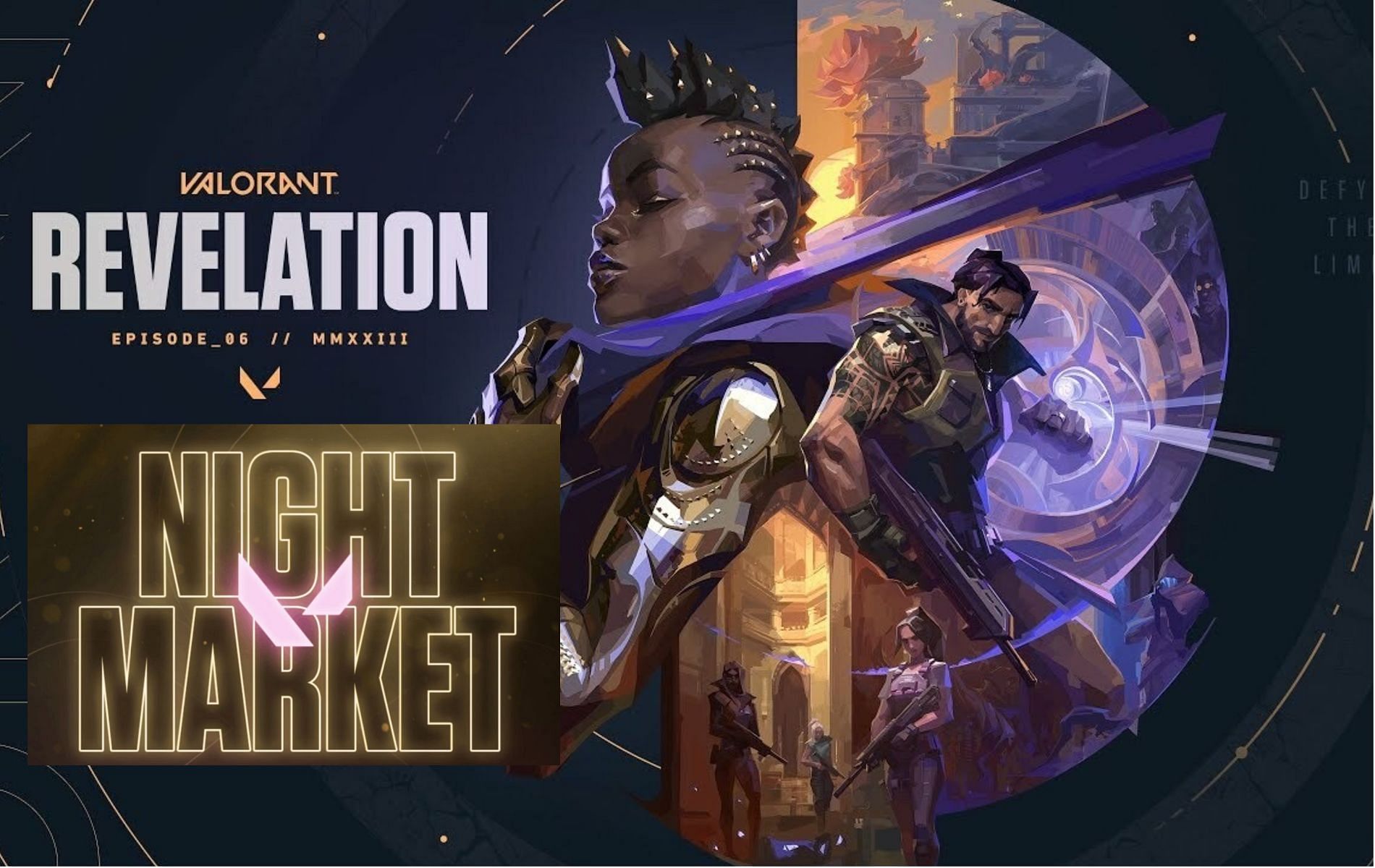 When can players expect Valorant&rsquo;s Episode 6 Act 1 Night Market to drop? (Image via Riot Games)