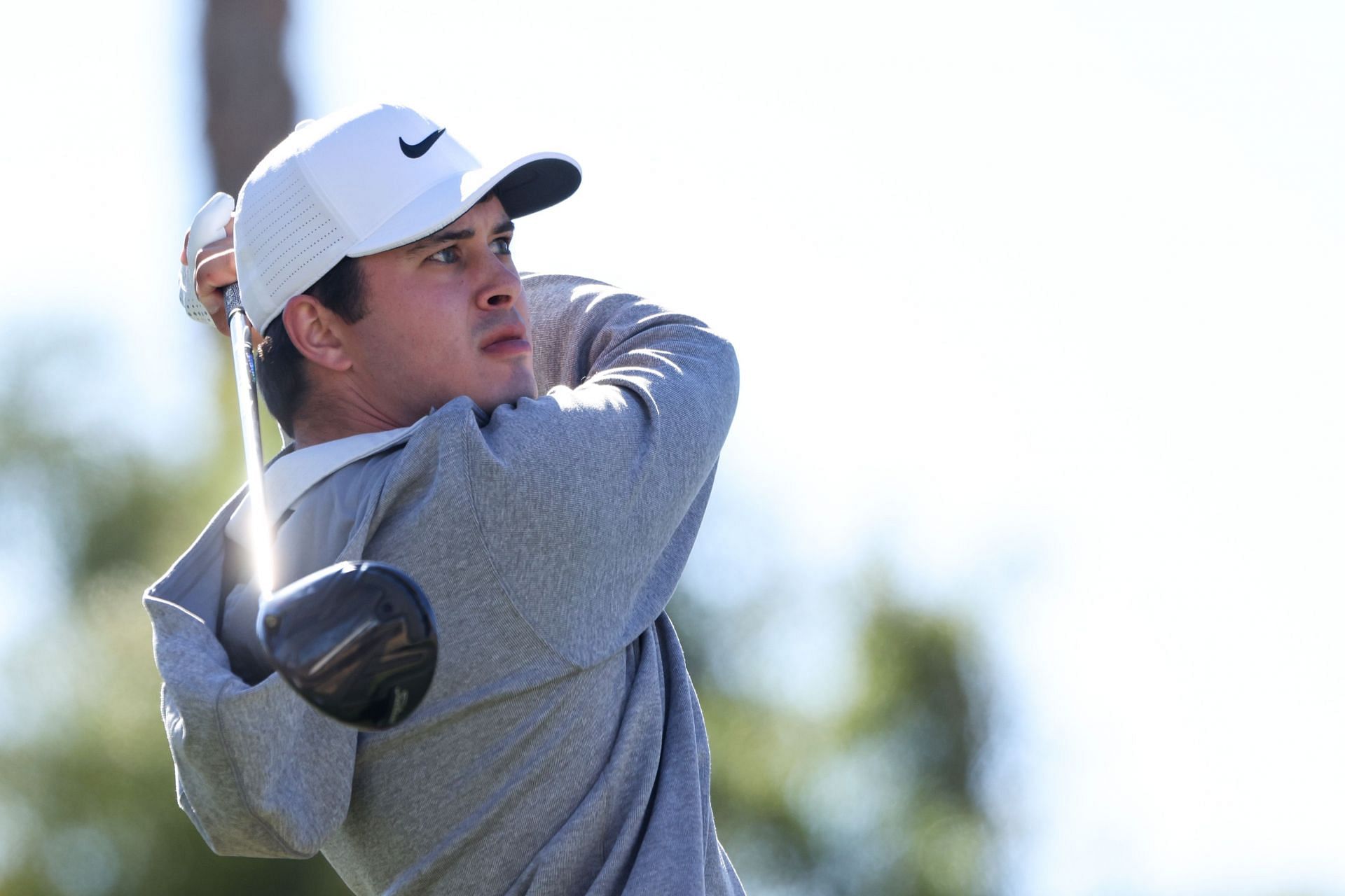 Davis Thompson at The American Express - Round Two (Image via Katelyn Mulcahy/Getty Images)