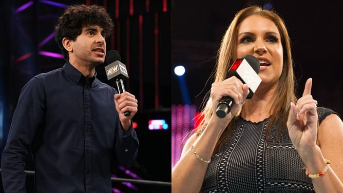Does AEW President Tony Khan have a higher net worth than Stephanie McMahon?