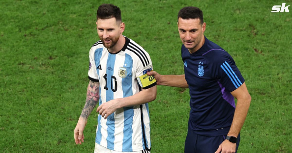 Scaloni and Messi led Argentina to their third World Cup title