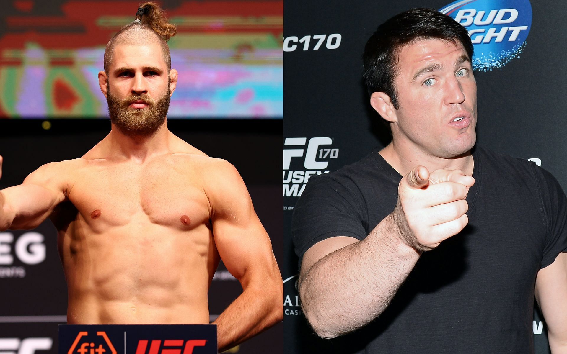 Jiri Prochazka (left) and Chael Sonnen (right) [Image courtesy: Getty Images]