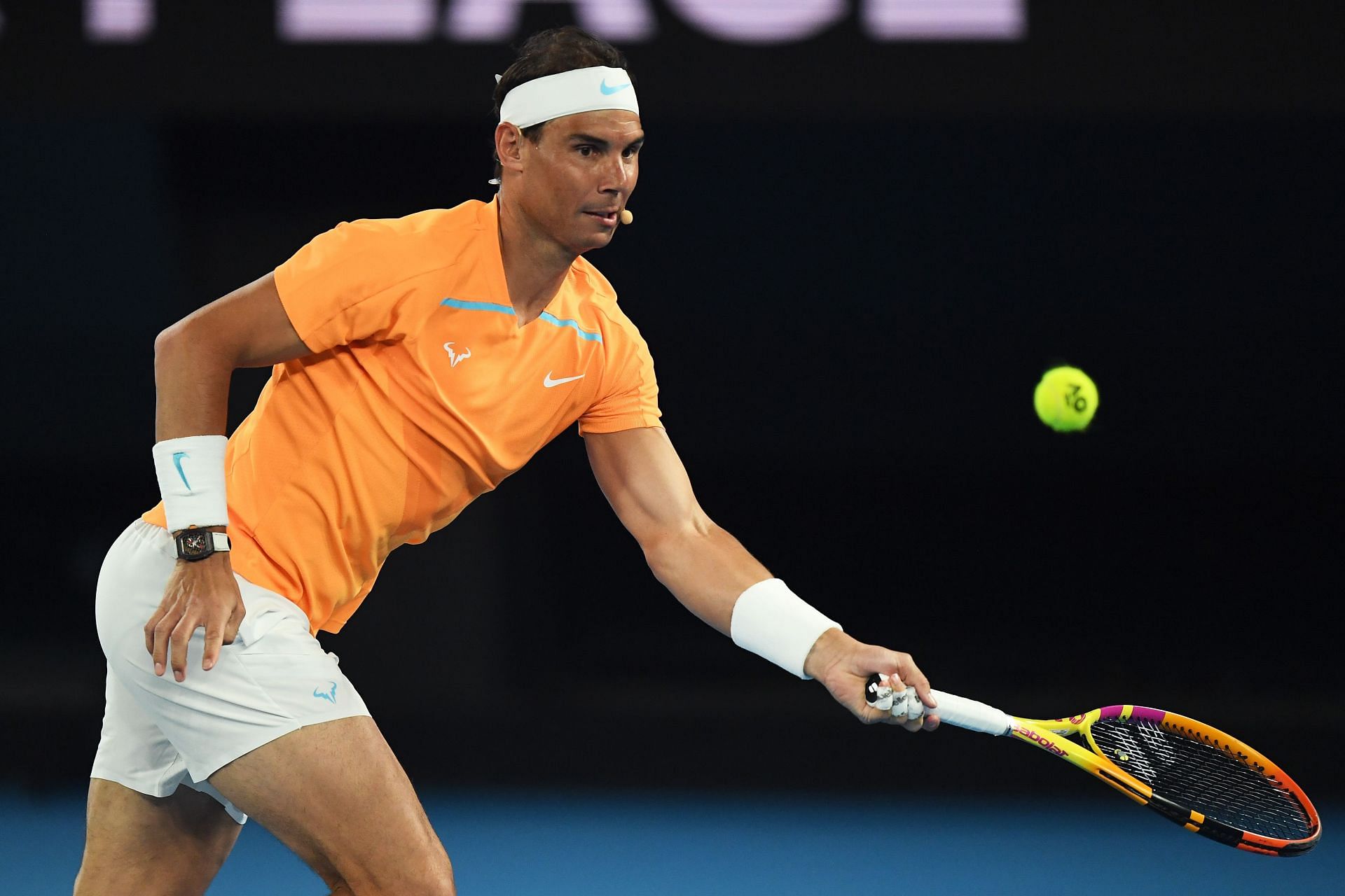 Rafael Nadal has a tough draw at Melbourne Park.