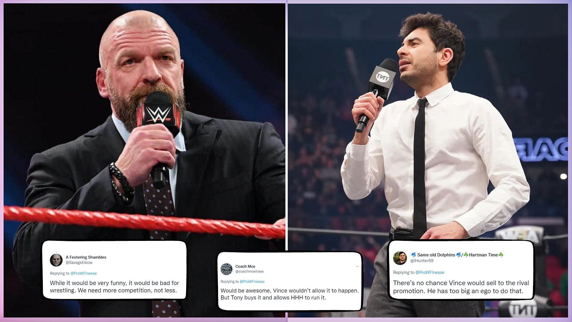 Triple H and Tony Khan