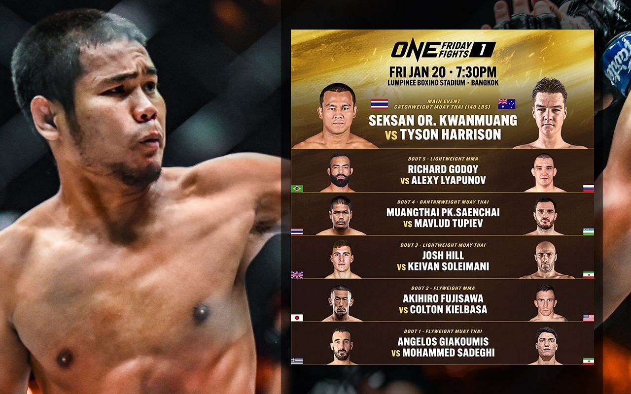 [Photo Credit: ONE Championship] ONE Friday Fights 1